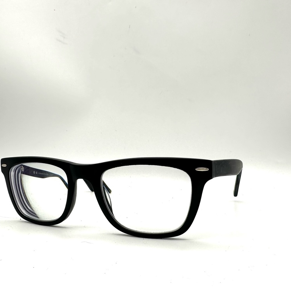 MUSE 39-P9408 M CLASSIC ACETATE EYEGLASS FRAMES MATTE BLACK 51-20-145